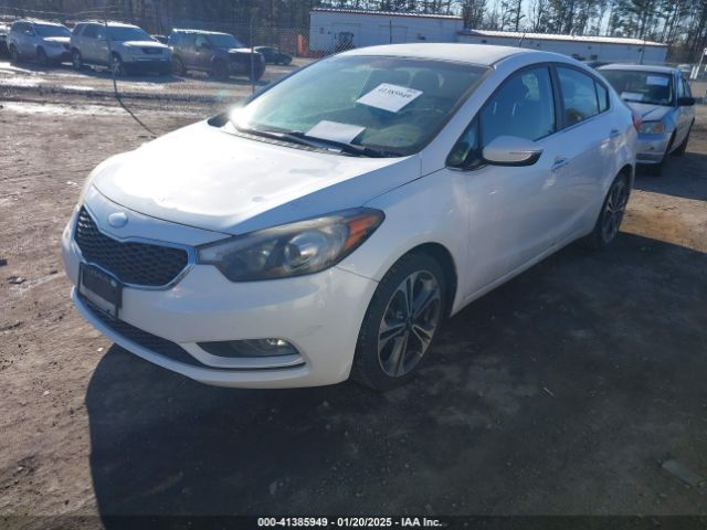 KNAFX4A82E5094584 KIA FORTE EX