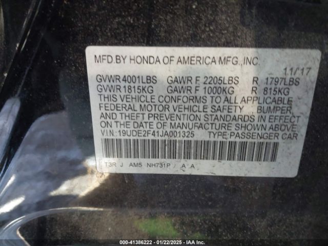 19UDE2F41JA001325 Acura Ilx Special Edition