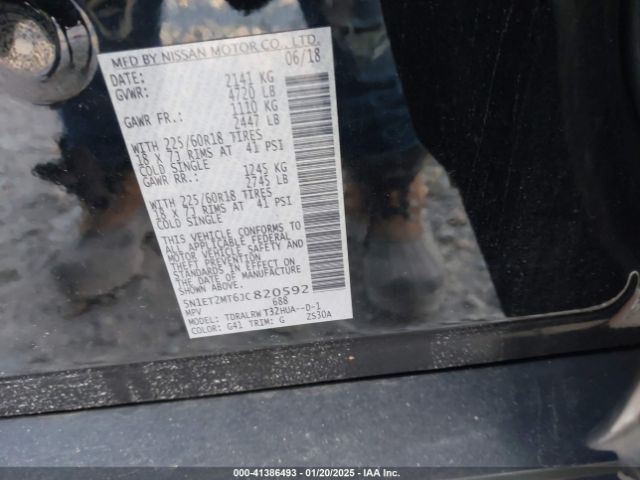 2018 NISSAN ROGUE HYBRID 5N1ET2MT6JC820592 Photo 8