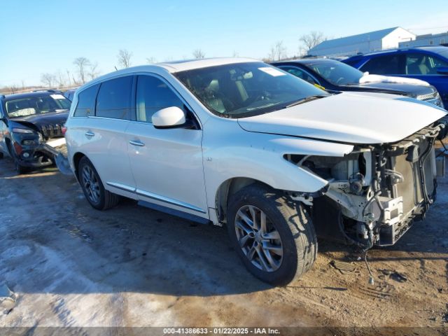 2014 Infiniti Qx60 მანქანა იყიდება აუქციონზე, vin: 5N1AL0MN5EC527289, აუქციონის ნომერი: 41386633