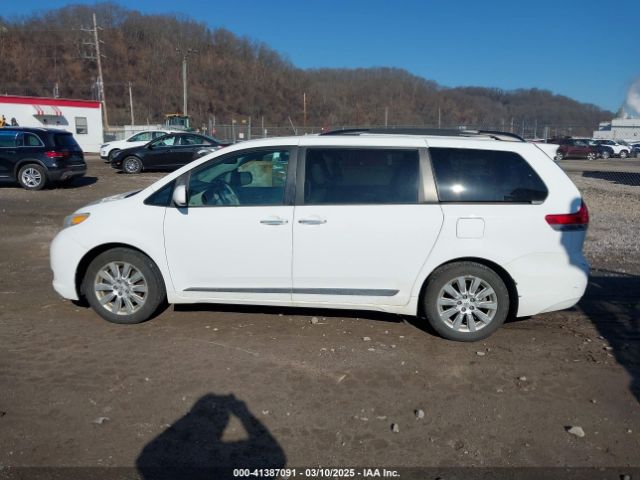 5TDDK3DC6ES076778 Toyota Sienna Xle/limited