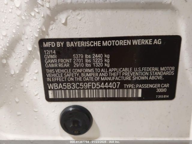 WBA5B3C59FD544407 BMW 535i Xdrive