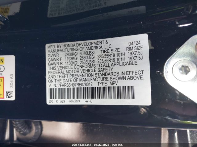 2024 HONDA CR-V 7FARS6H97RE078012 Photo 8