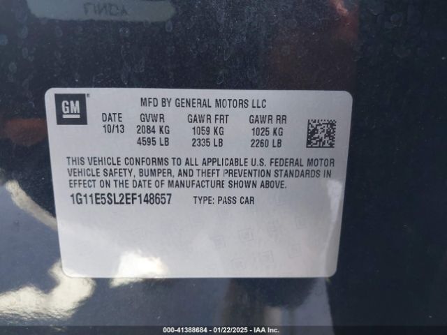 1G11E5SL2EF148657 Chevrolet MALIBU 2LT