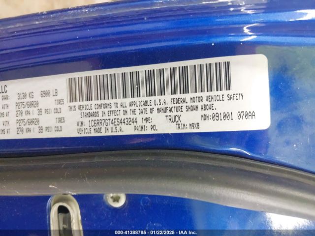 1C6RR7GT4ES443244 RAM 1500 Big Horn