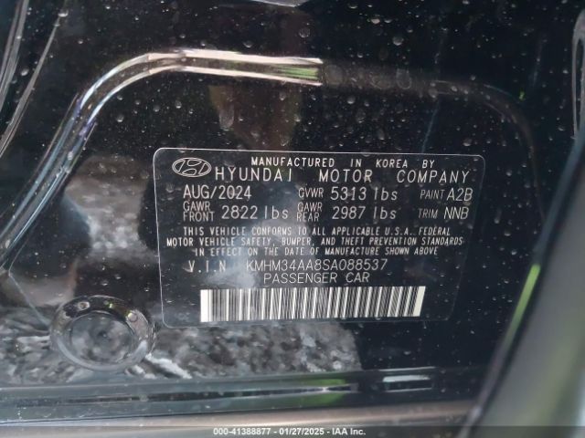 2025 HYUNDAI IONIQ 6 KMHM34AA8SA088537 Photo 8