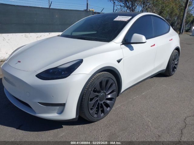 7SAYGDEF9NF358308 Tesla Model Y Performance Dual Motor All-wheel Drive
