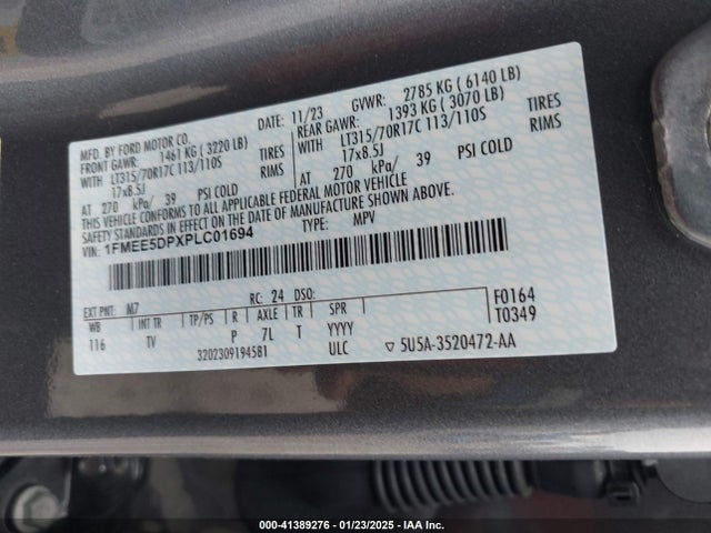Ford Bronco Wildtrak 2023 1FMEE5DPXPLC01694 Image 9