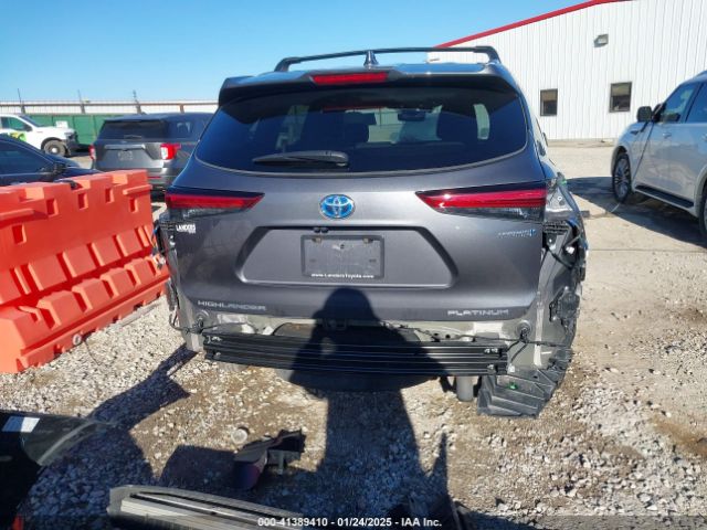 5TDFARAH2PS525908 Toyota Highlander Hybrid Platinum