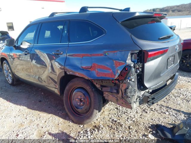 5TDFARAH2PS525908 Toyota Highlander Hybrid Platinum