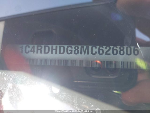 1C4RDHDG8MC626806 Dodge Durango Gt Plus Rwd