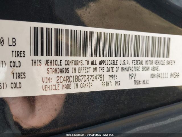 2013 CHRYSLER TOWN & COUNTRY 2C4RC1BG7DR734791 Photo 8