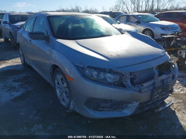 Honda Civic Lx 2018 2HGFC2F59JH605827 Image 1