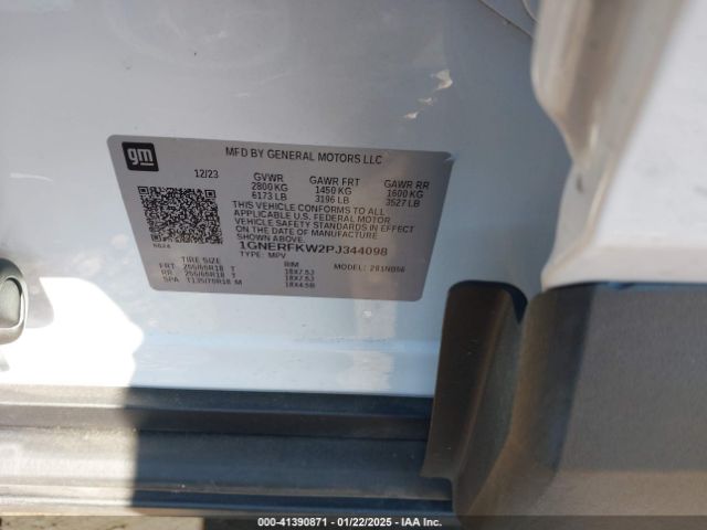 1GNERFKW2PJ344098 Chevrolet Traverse Fwd Ls