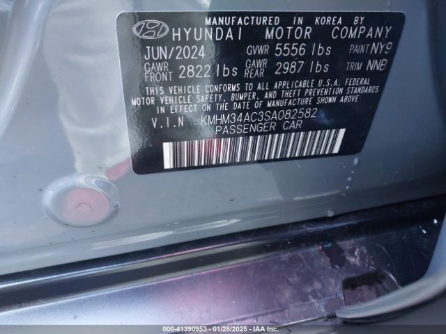 2025 HYUNDAI IONIQ 6 KMHM34AC3SA082582 Photo 8