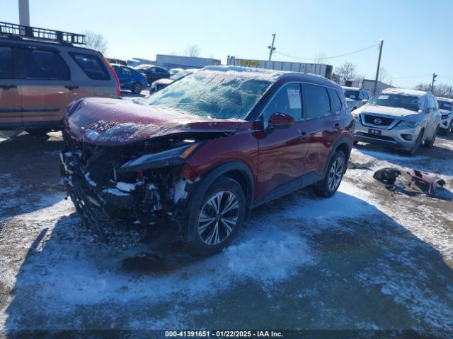 5N1BT3BB2NC694420 Nissan Rogue Sv Intelligent Awd