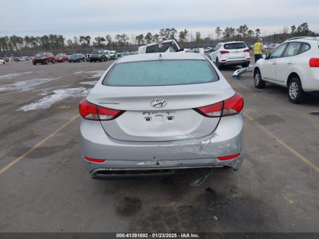 KMHDH4AE3GU479170 Hyundai ELANTRA SE