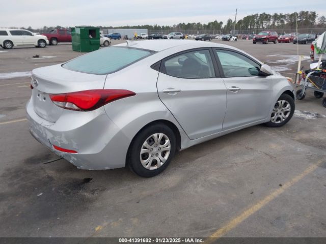 KMHDH4AE3GU479170 Hyundai ELANTRA SE