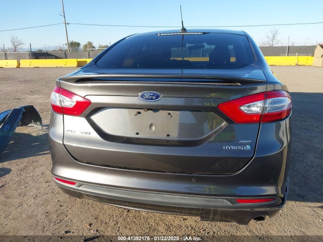 Ford Fusion Hybrid Se 2016 3FA6P0LU6GR291365 Image 17