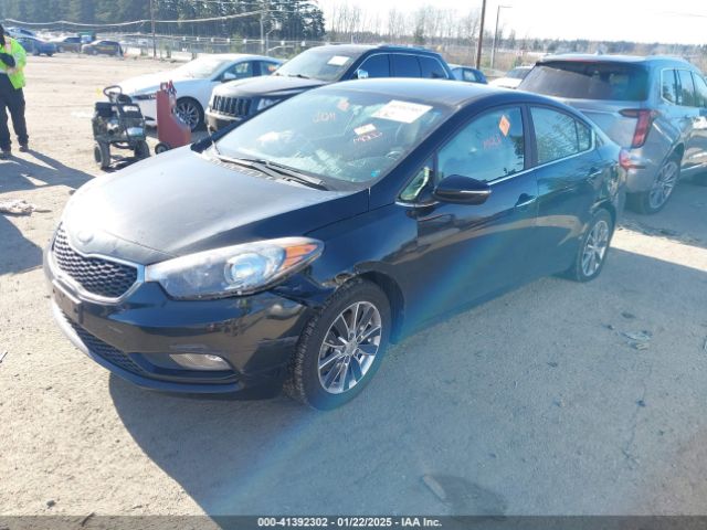 KNAFX4A85E5111586 KIA FORTE EX