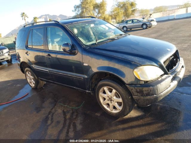 2001 MERCEDES-BENZ ML 430 4JGAB72E01A251463