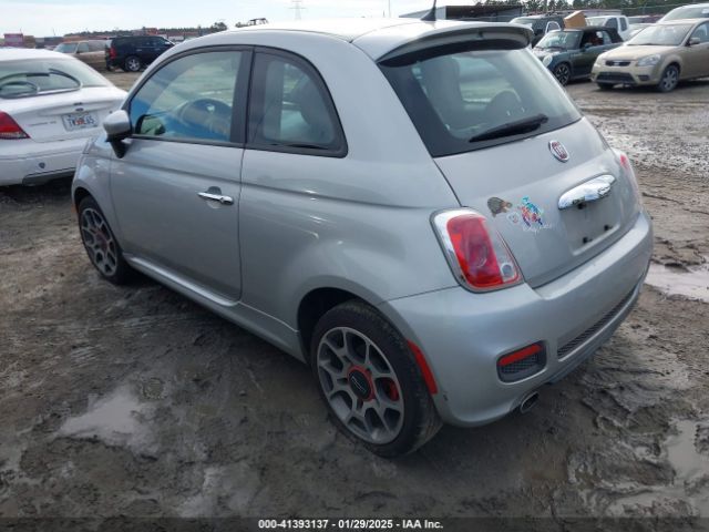 2013 FIAT 500 3C3CFFBR8DT593923 Photo 2