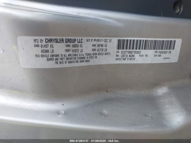 2013 FIAT 500 3C3CFFBR8DT593923 Photo 8