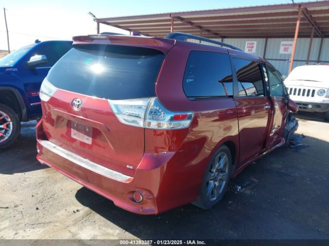 5TDXZ3DC4JS911408 Toyota Sienna Se 8 Passenger