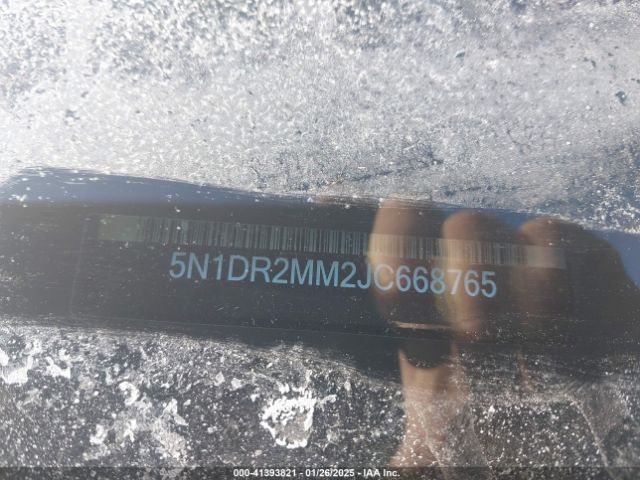 5N1DR2MM2JC668765 Nissan Pathfinder Platinum/s/sl/sv