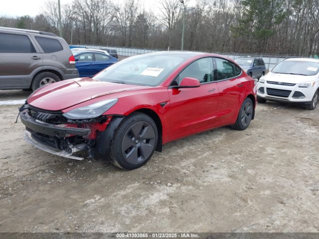 5YJ3E1EB9NF321932 Tesla Model 3 Long Range Dual Motor All-wheel Drive