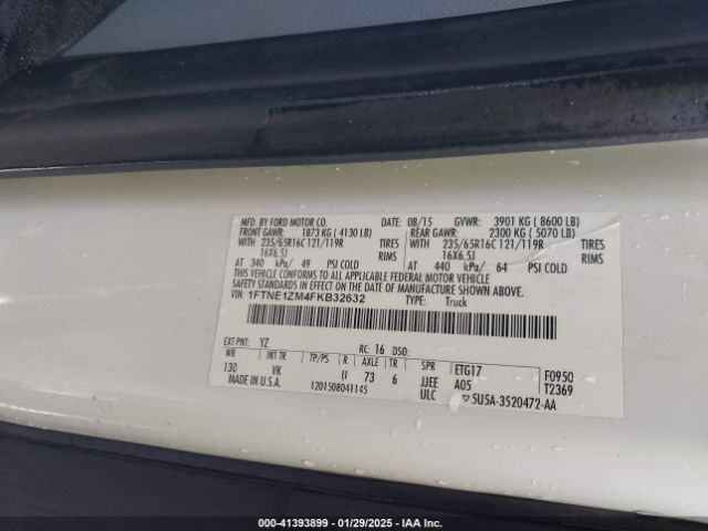 1FTNE1ZM4FKB32632 Ford Transit-150