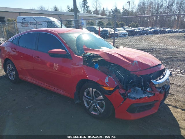 Honda Civic Lx 2018 2HGFC2F55JH601080 Image 1