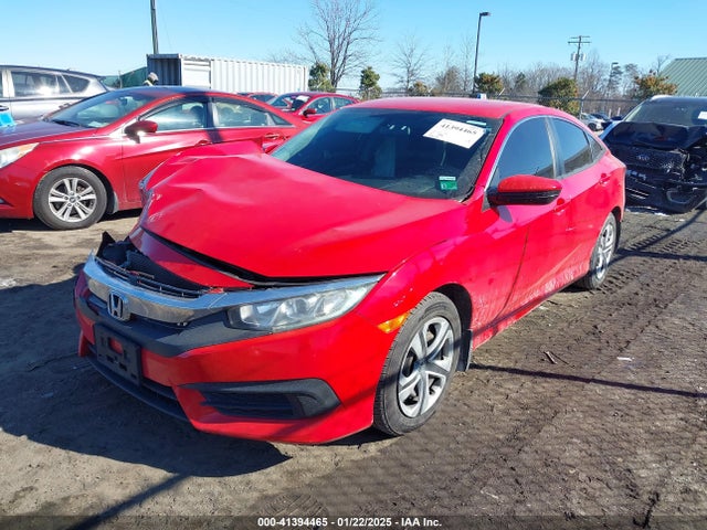 Honda Civic Lx 2018 2HGFC2F55JH601080 Image 2