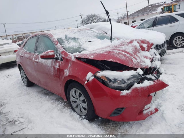 Toyota COROLLA LE 2016 2T1BURHE0GC535878 Image 1
