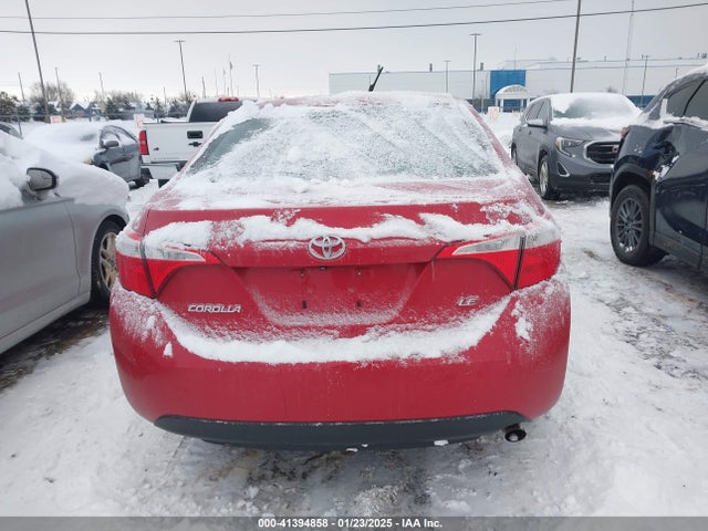 Toyota COROLLA LE 2016 2T1BURHE0GC535878 Image 16