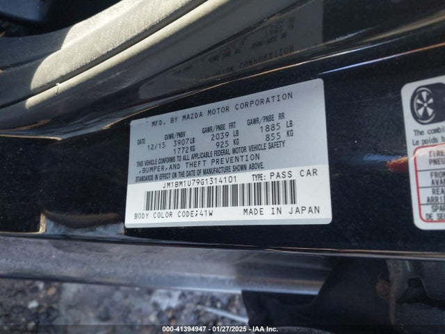 JM1BM1U79G1314101 Mazda Mazda3 I Sport
