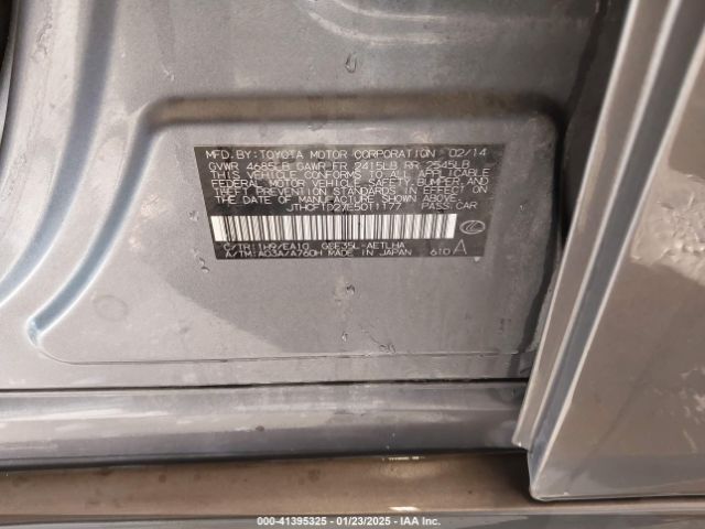 JTHCF1D27E5011177 Lexus IS 250