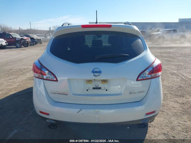JN8AZ1MW8EW529218 Nissan MURANO SL