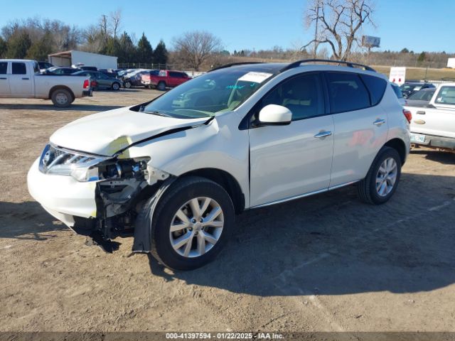 JN8AZ1MW8EW529218 Nissan MURANO SL