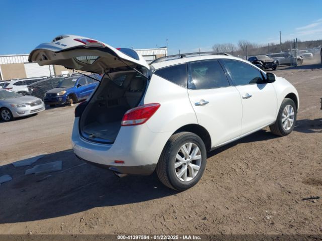 JN8AZ1MW8EW529218 Nissan MURANO SL