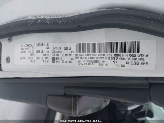 1C4PJMDS4EW156304 Jeep Cherokee Limited