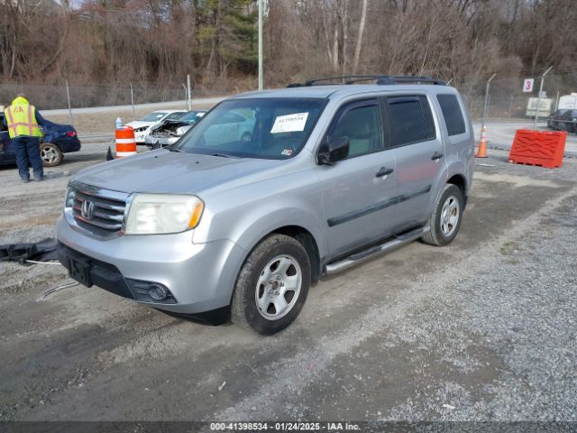 5FNYF4H23EB009959 Honda PILOT LX
