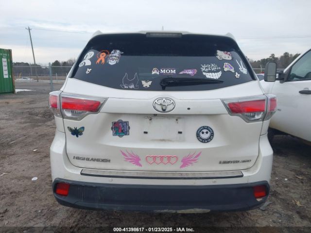 5TDDKRFH9ES014755 Toyota Highlander Limited Platinum V6