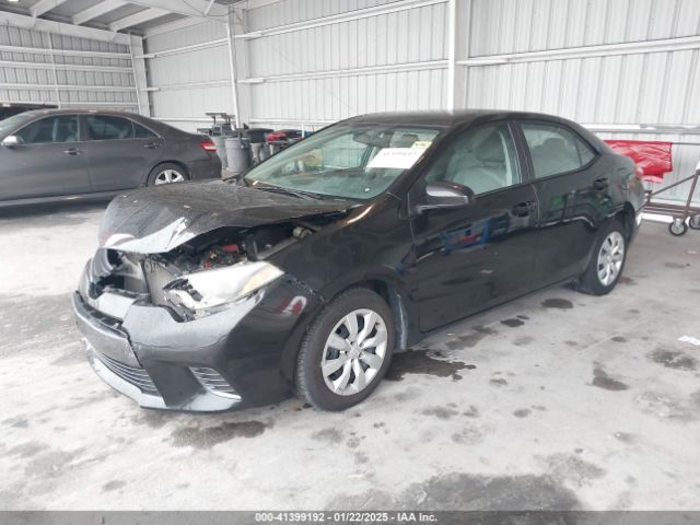 2T1BURHE8FC424297 Toyota COROLLA LE
