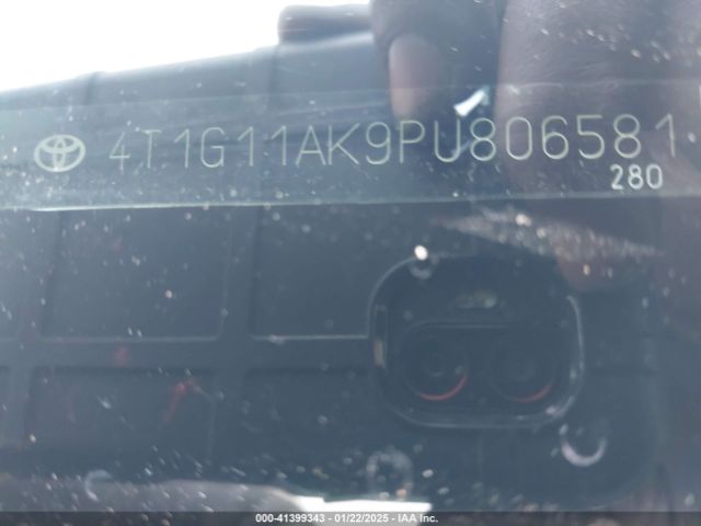 4T1G11AK9PU806581 Toyota CAMRY SE