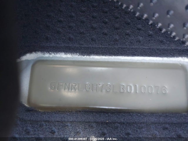 Honda Odyssey 2020 5FNRL6H73LB010076 Image 9