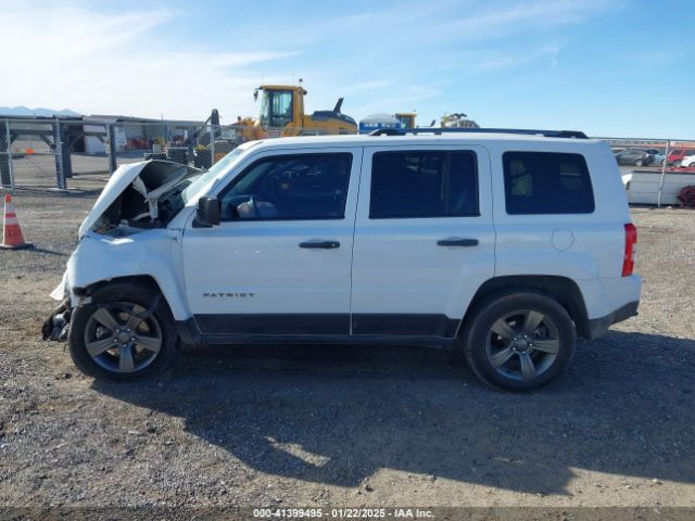 1C4NJRBBXHD170327 Jeep Patriot Sport Se 4x4