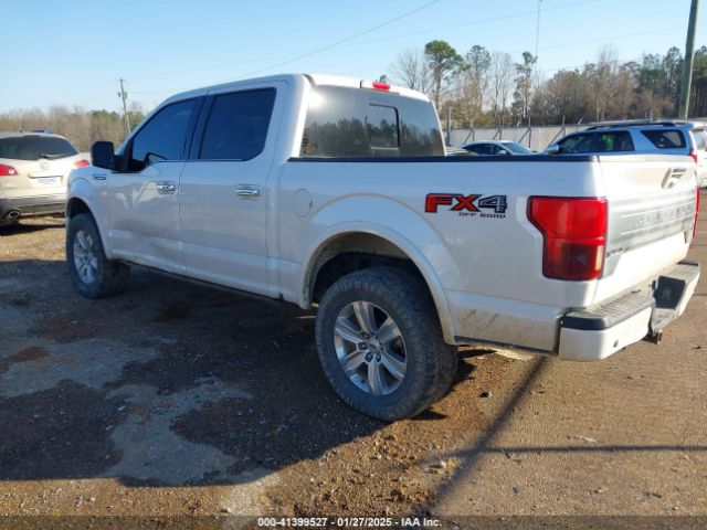 1FTEW1E59JFB80124 Ford F-150 Platinum