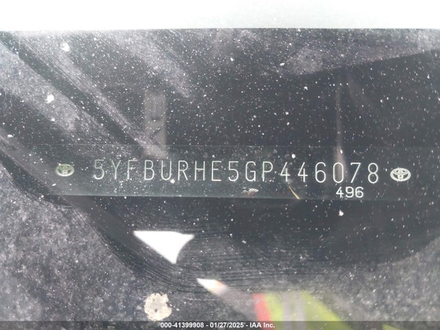 Toyota Corolla S Plus 2016 5YFBURHE5GP446078 Image 9