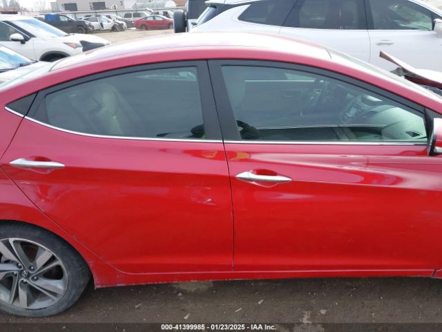 KMHDH4AE3FU393694 Hyundai Elantra Limited